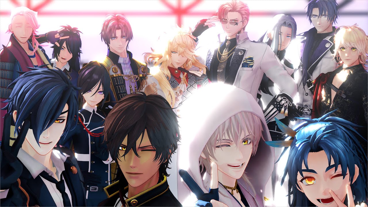 【MMD刀剣乱舞】総勢50振で劣等上等／伊達・織田・一文字中心【4K対応】