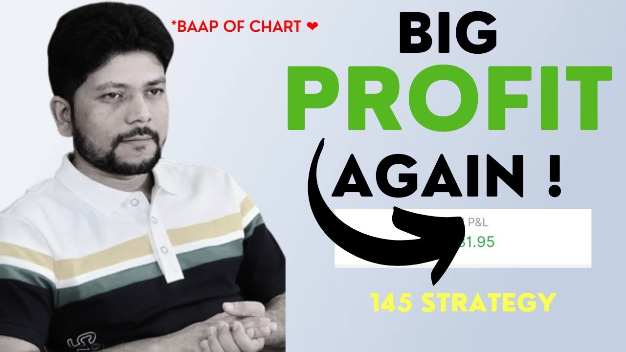 Big PROFIT with 145 Strategy | Live Trading 🔴 @BaapofChart