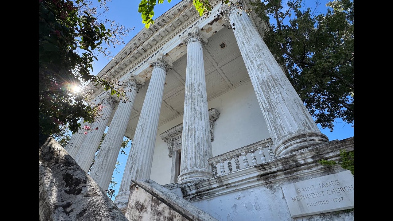 Historic Saint James Methodist Church (founded in 1797) - Later Karpeles Manuscript Library Museum