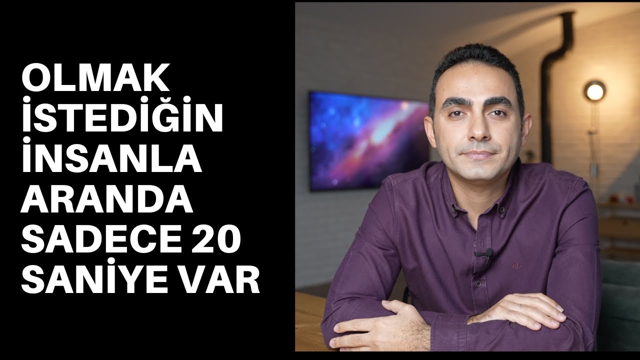 20 SANİYE KURALI-TEMBEL OLMAN GELİŞMENE YARDIM EDEBİLİR