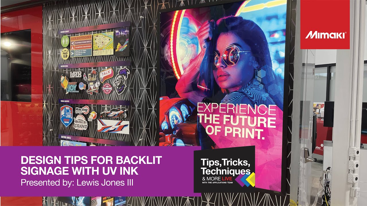 Create Backlit Signage  ~ Tips, Tricks & Techniques