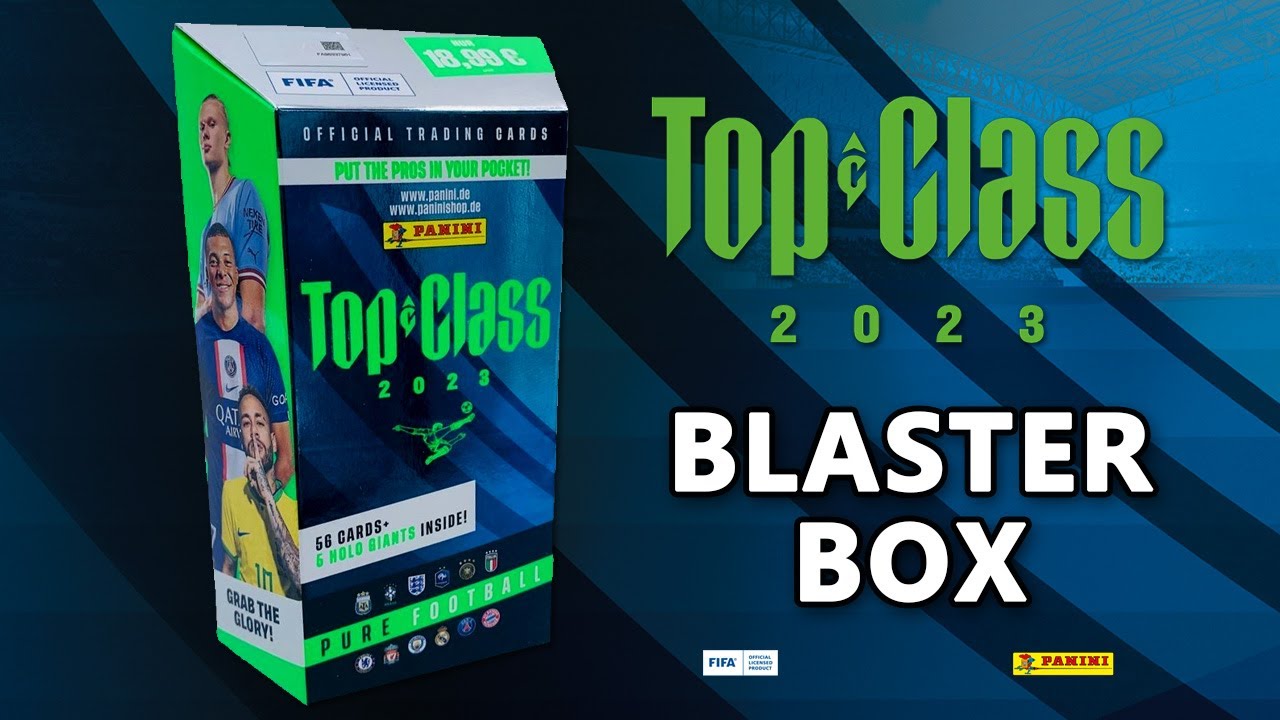PANINI Top Class 2023 Trading Cards - BLASTER BOX