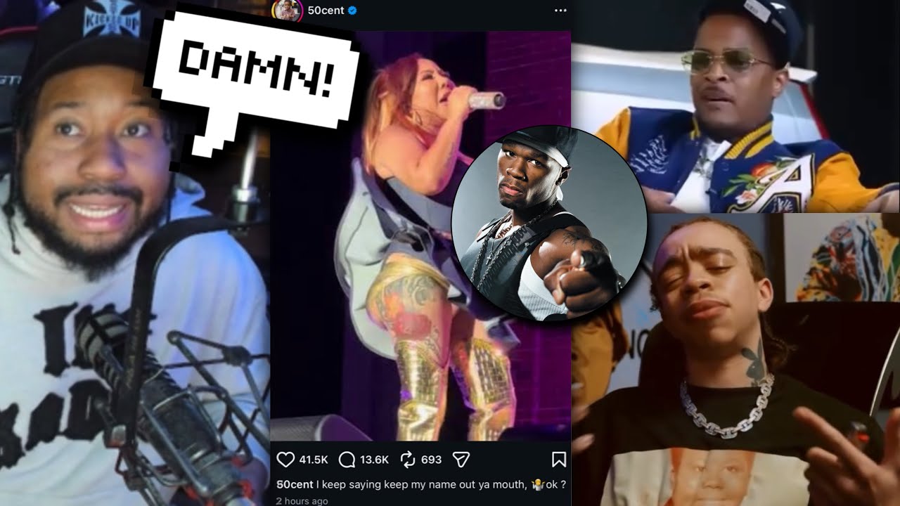 The Whole Fam Ready😂 Akademiks Reacts to T.i. & Co Not Letting Up & Dropping Disses On 50 Cent!