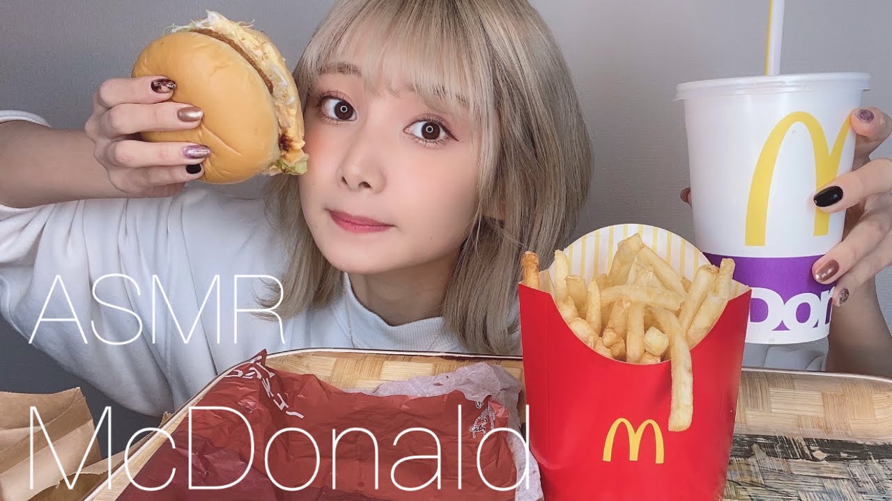 【ASMR】McDonald🍔グラコロ食べる！！！！【eatingsound】