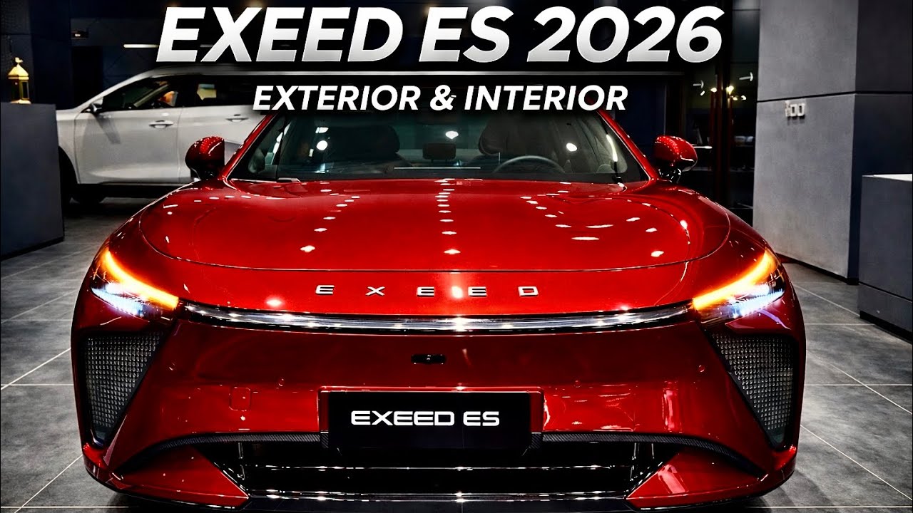 EXEED ES 2026 – Full Exterior & Interior Tour | Futuristic Electric Sedan