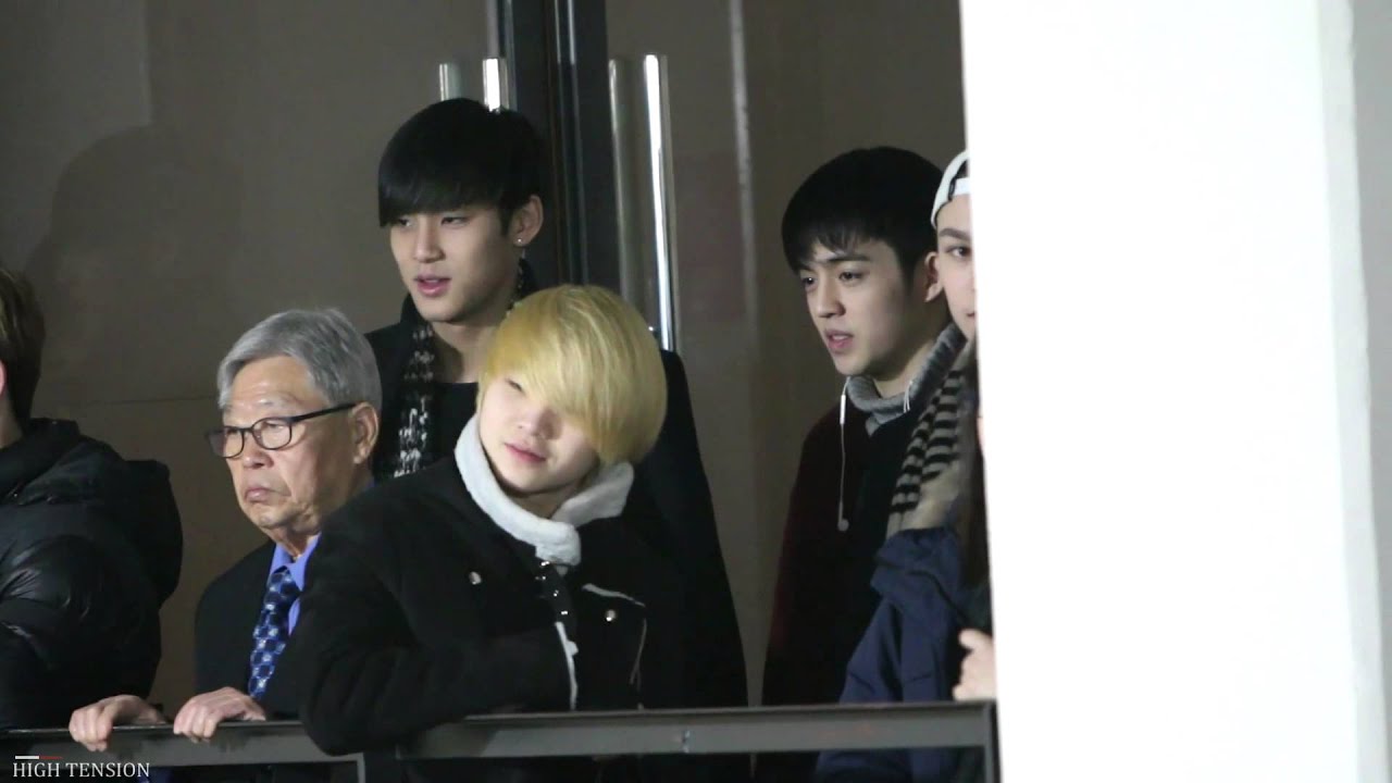 150211 세븐틴 민규 서울공연예술고등학교 졸업식