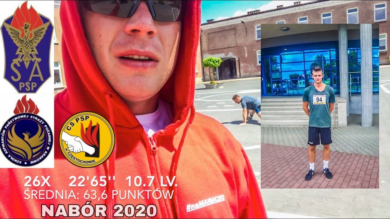 VLOG 4 - nabór Szkoła Aspirantów PSP, Poznań cz.1