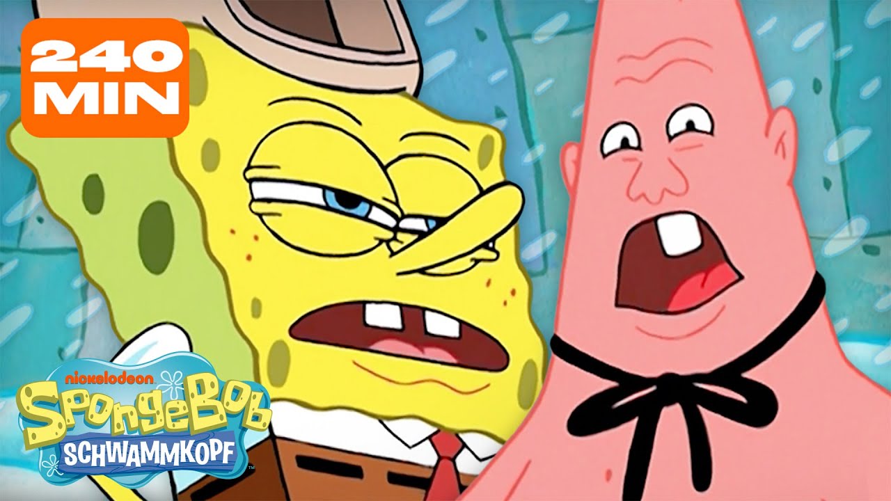 SpongeBob | 240 MINUTEN der witzigsten SpongeBob-Szenen 😂 | SpongeBob Schwammkopf