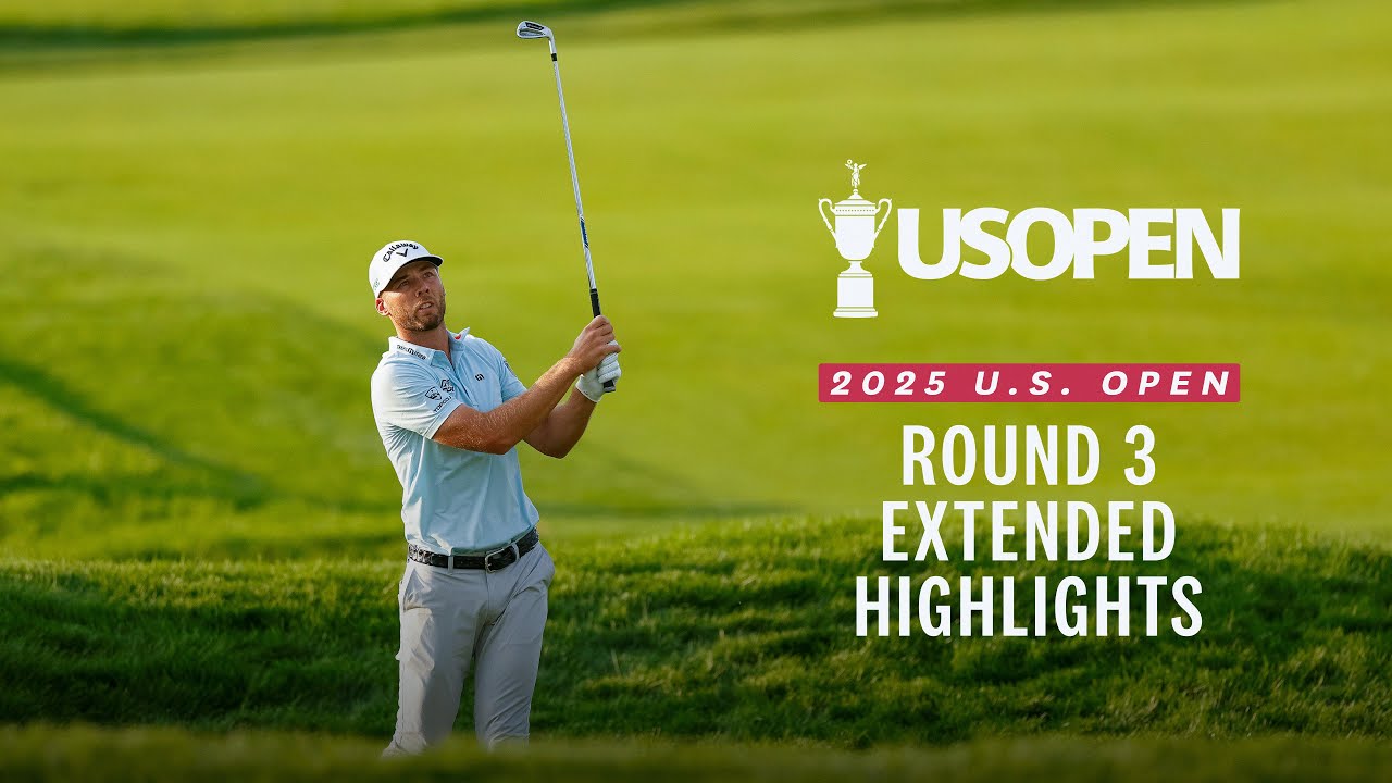 2025 U.S. Open Highlights: Round 3, Extended Action from Oakmont