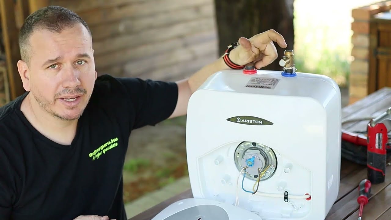 Ariston AN RS bojler beüzemelés, hibakeresés, vízkőtelenítés