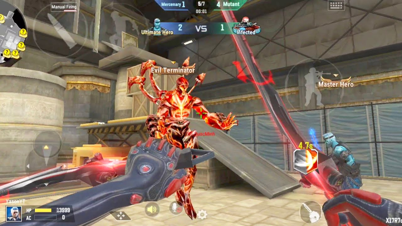 CROSSFIRE LEGENDS MASS MUTATION MODE 24 REAL PLAYERS GAMEPLAY