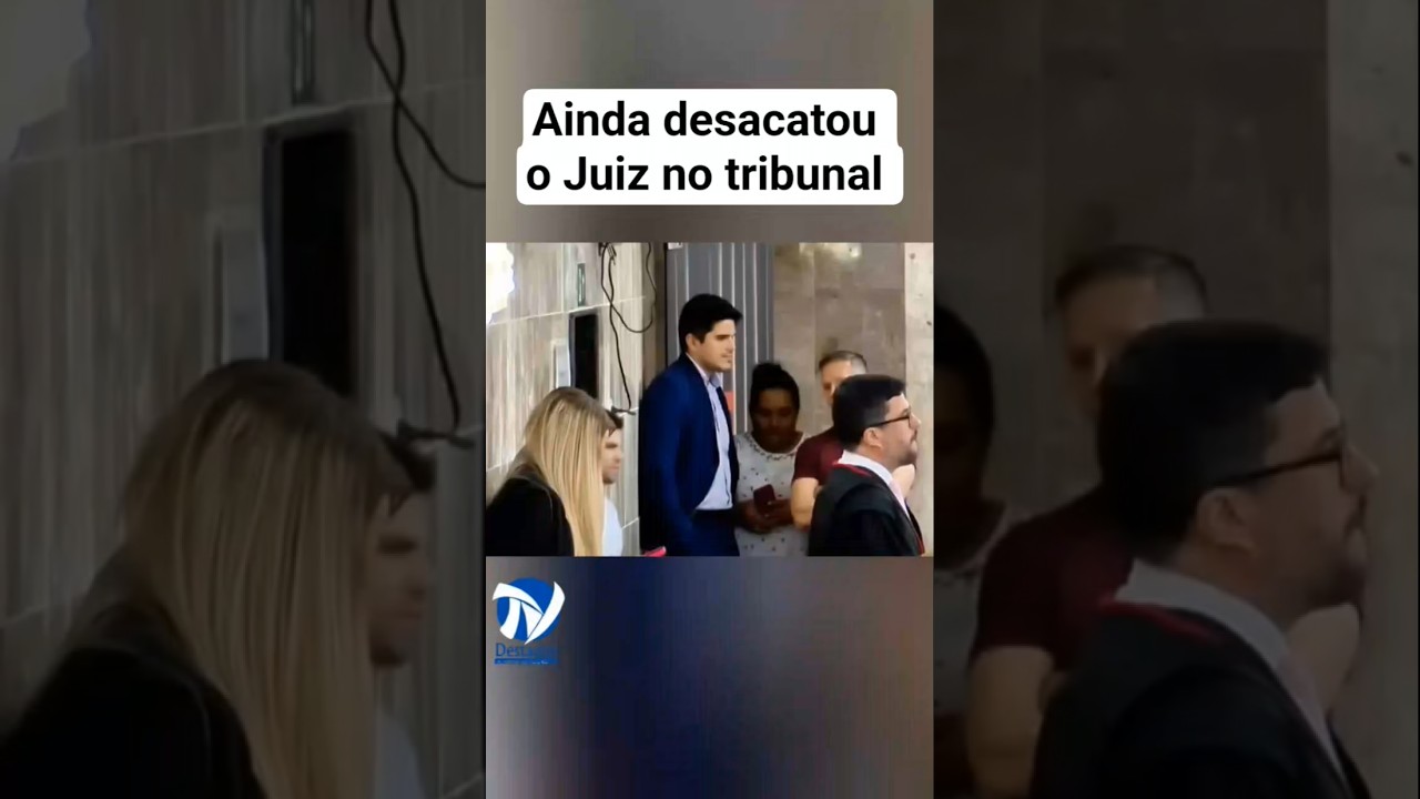 Acusado debocha do juiz que deu uma condena&ccedil;&atilde;o pequena #shortscurto#shortsfedd#videosshorts#viral