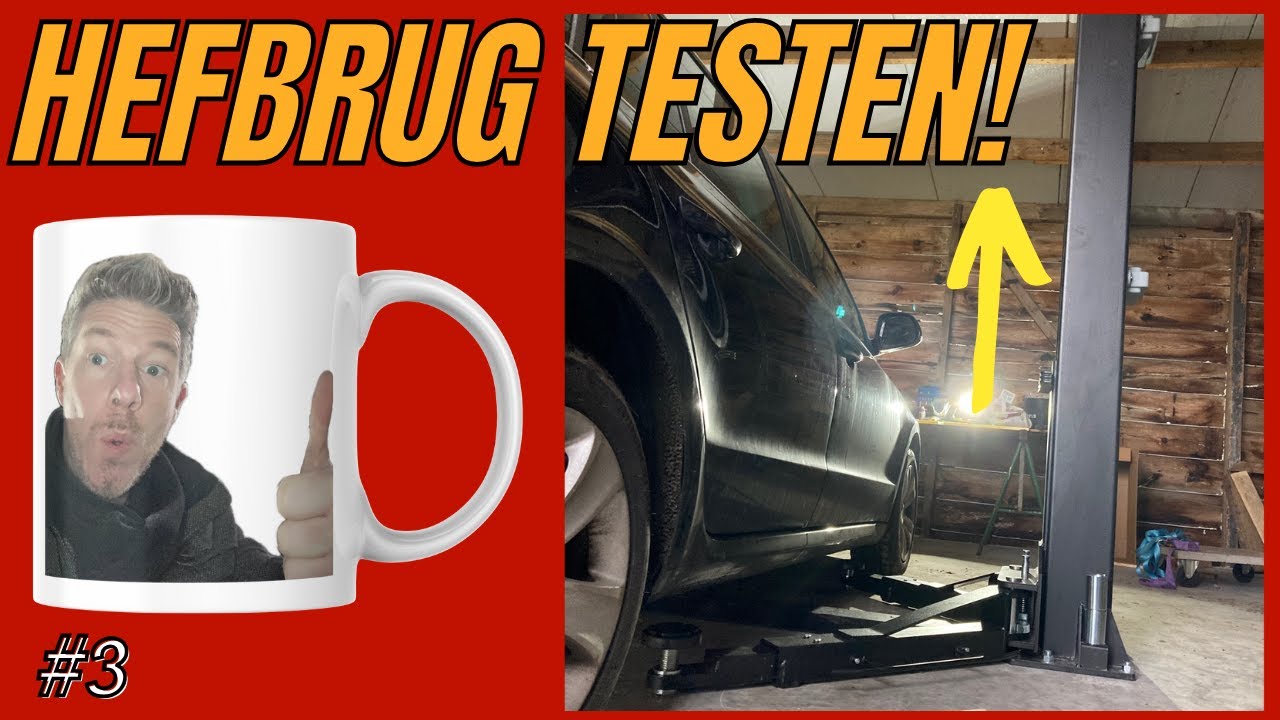 Hefbrug monteren deel 3: TESTEN!!