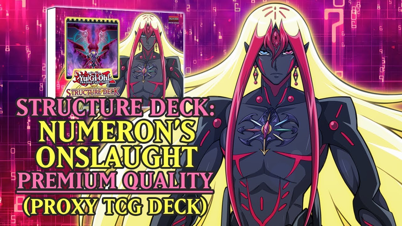 Structure Deck: Don Thousand - Numeron's Onslaught (Premium Quality) | Proxy / Orica TCG Deck
