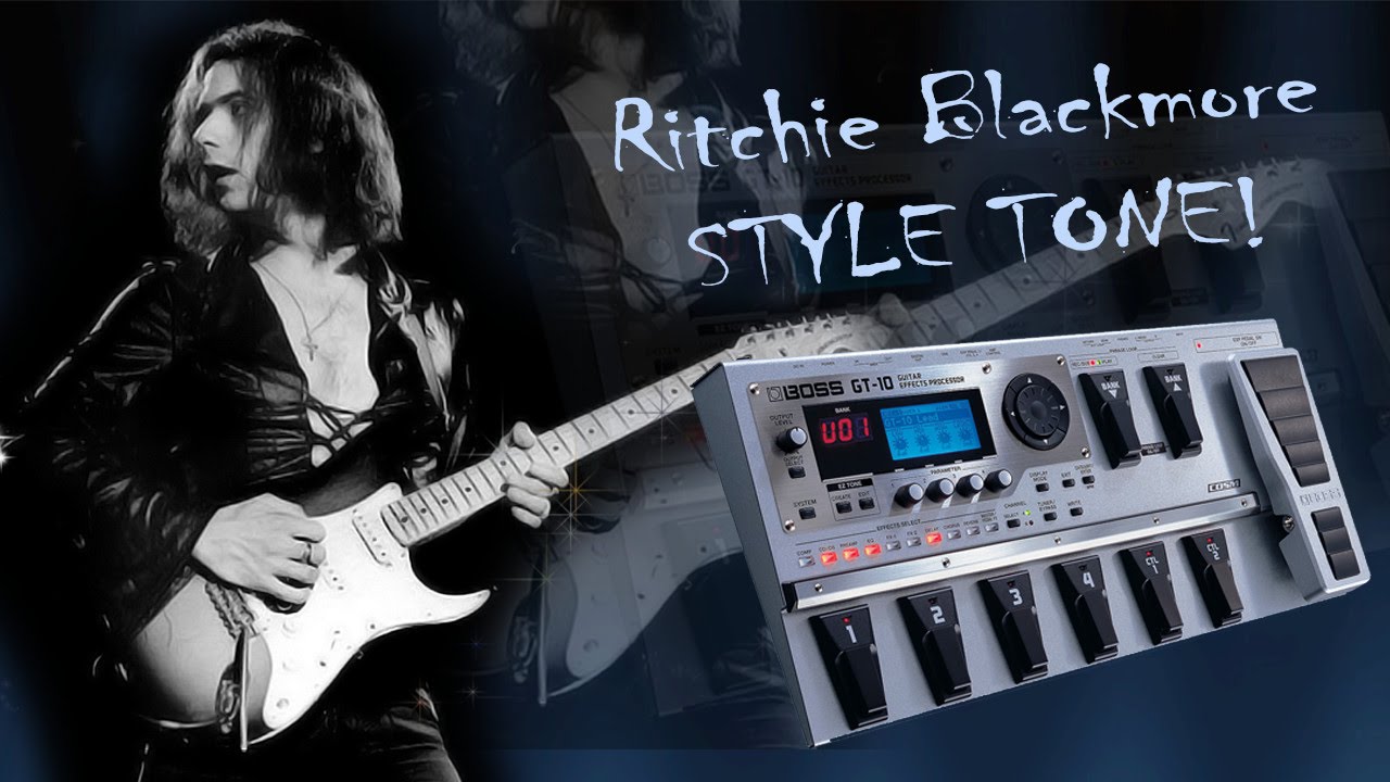 Dicas Boss GT-10 | Ritchie Blackmore tone
