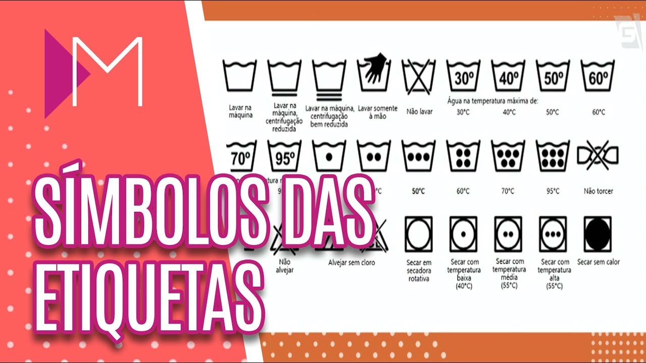 O que significam os símbolos das etiquetas de roupa - Mulheres (30/05/18)