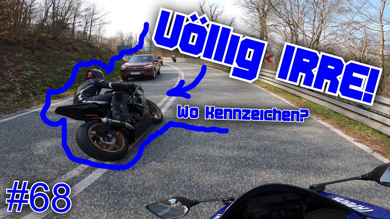KOMPLETT IRRE Leute am KYFFH&Auml;USER! #motovlog #yamahar7