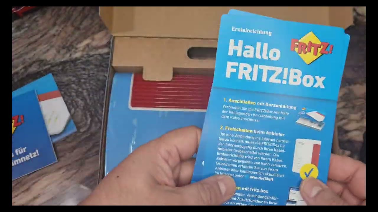 Fritzbox 6660 Unboxing,Great Router von Fritz!Box Cable