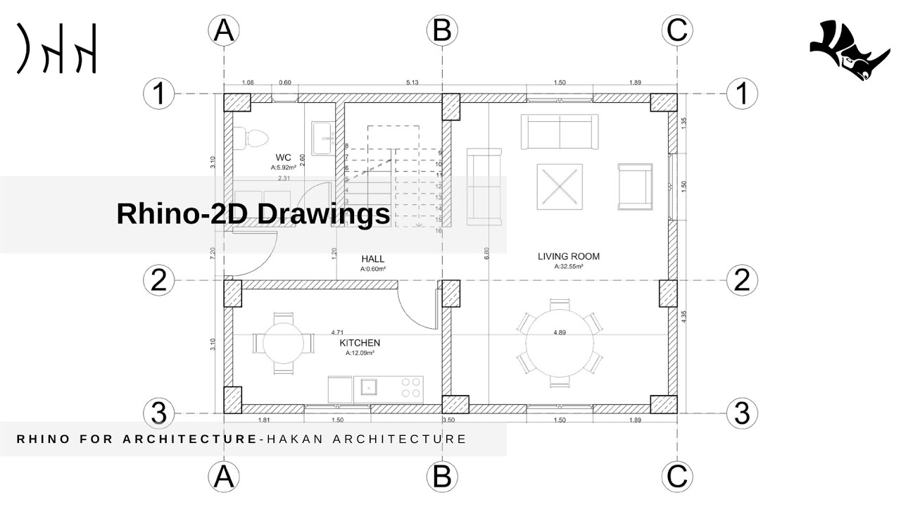 Rhino 2d Plan Drawing
