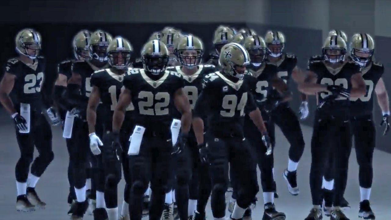 Madden NFL 18  Week 8 Gameplay New Orleans Saints vs Chicago Bears