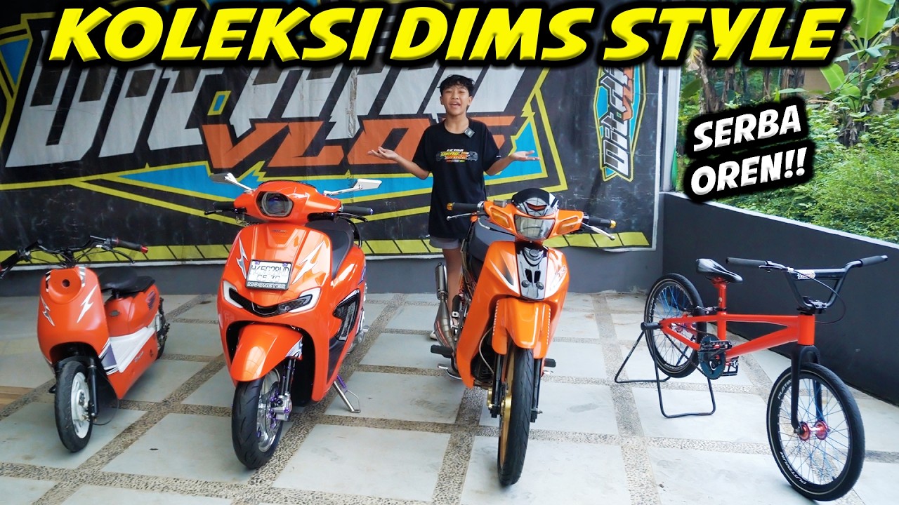 KOLEKSI OREN DIMAS!! KALIAN SETUJU GAK?? KALAU KOLEKSI DIMAS JADIKAN WARNA OREN SEMUA??🤔🤔