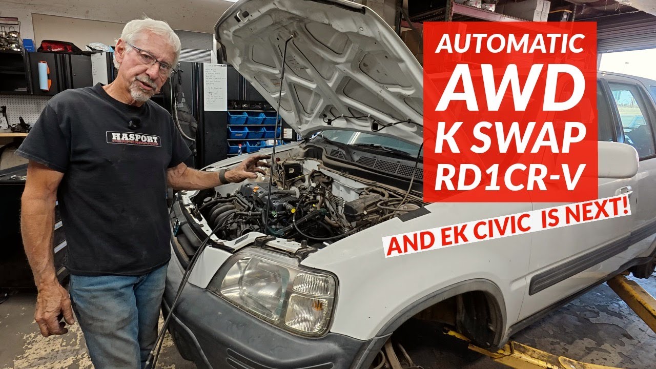 First Gen CRV Automatic or Manual K Swap Mounts for AWD and FF