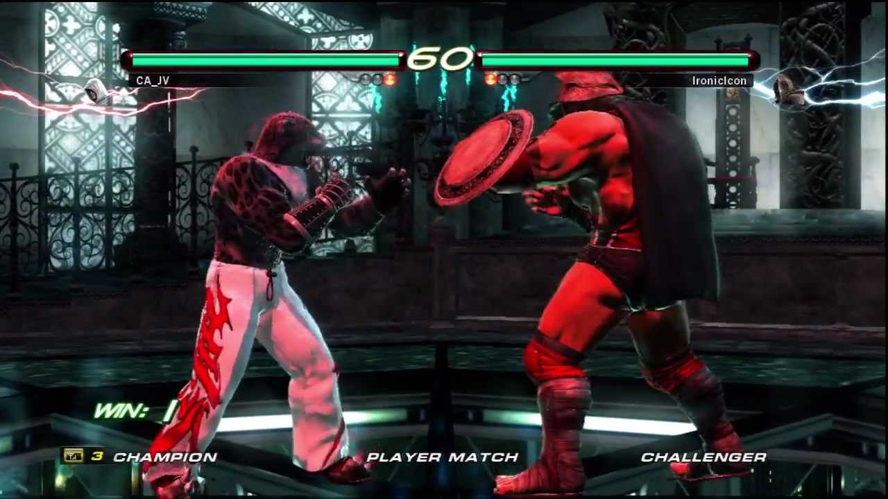Tekken 6 Paul, Kazuya, Marduk vs Lee Chaolan & Armor King Matches #4 8/4/11