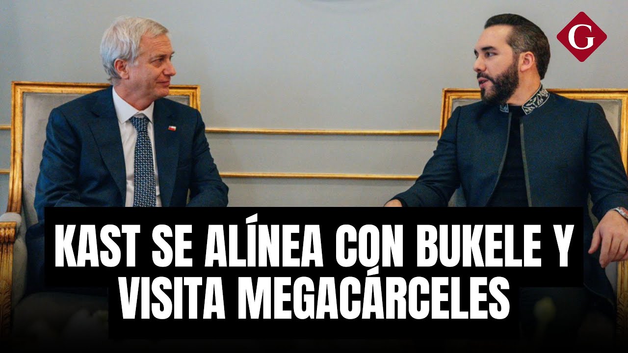 Jos&eacute; Antonio Kast visita megac&aacute;rcel de Bukele y pide apoyo para prisiones de Chile | Gesti&oacute;n