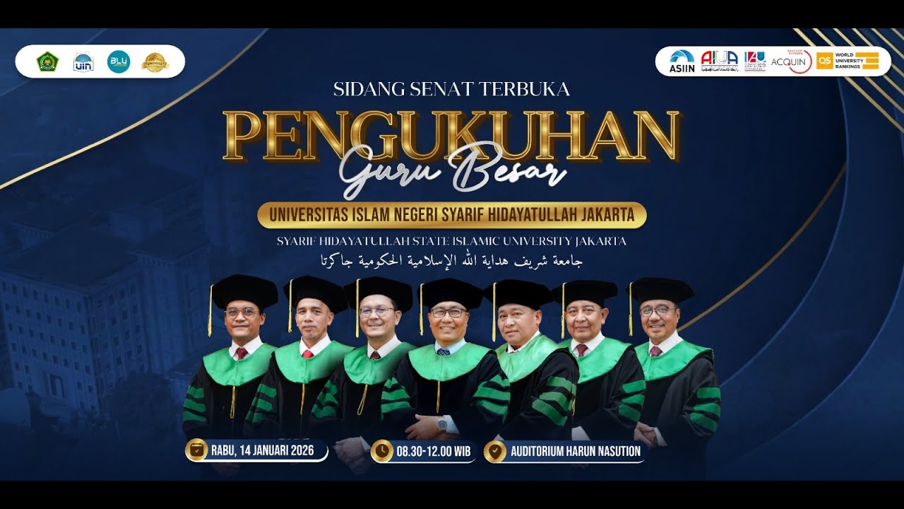 Pengukuhan Guru Besar | SIdang Senat Terbuka | 14 Januari 2026