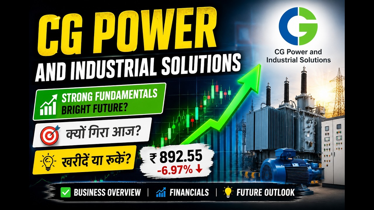 CG Power Share Crash! 😱 Buy, Sell or Hold? | Full Chart Pattern Analysis | Target & Support