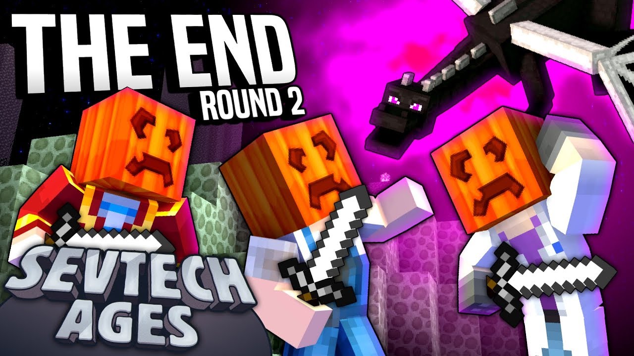 Minecraft: SevTech - THE END ROUND 2 - Age 4 #11