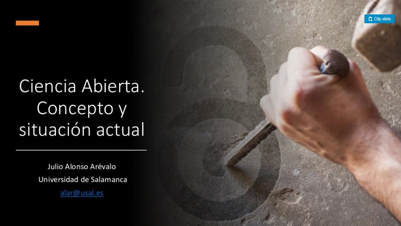 Ciencia Abierta  Concepto y situación actual