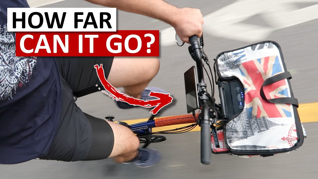 How far can the Brompton Electric go in the real world? | Electric Folding Bike