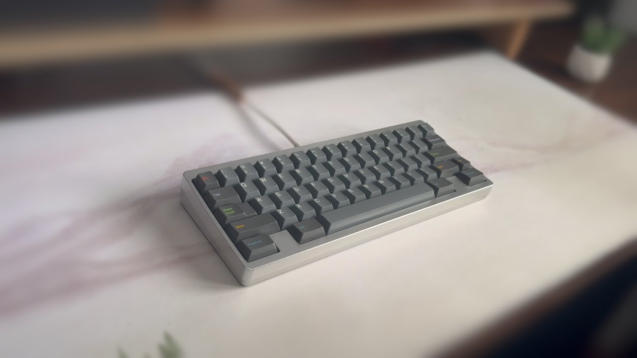 Machina Cloudnine - Cherry MX2A Blacks on Aluminum Plate Typing Sounds