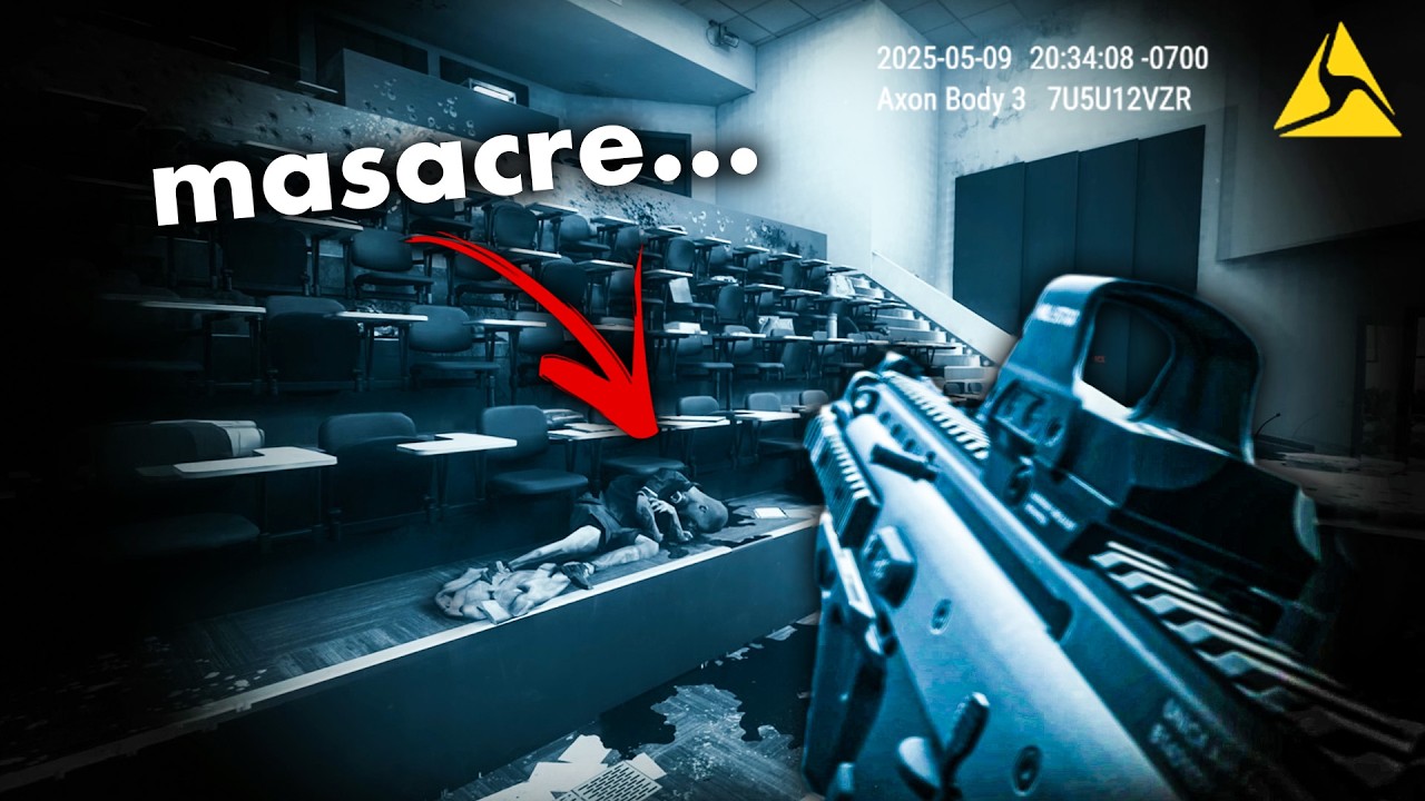El juego más REALISTA y perturbador: Misión del COLEGIO - Gameplay Táctico Ready or Not