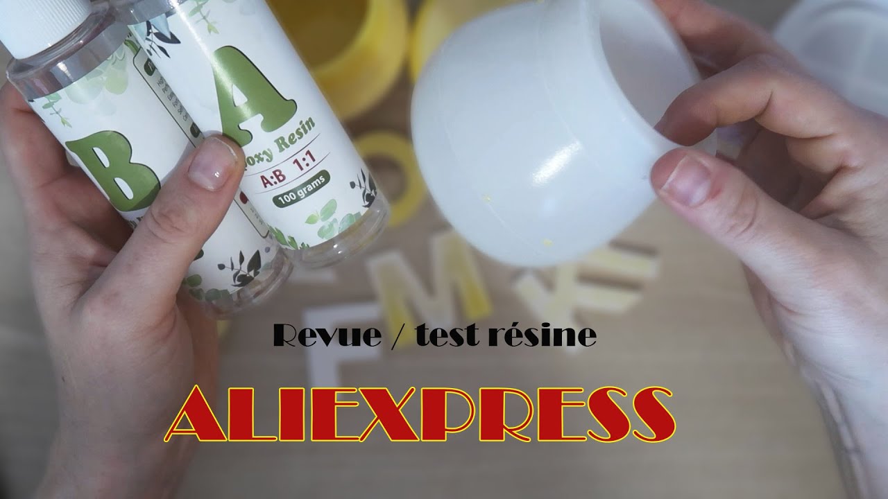 PETIT TEST RESIN ET MOULE ALIEXPRESS