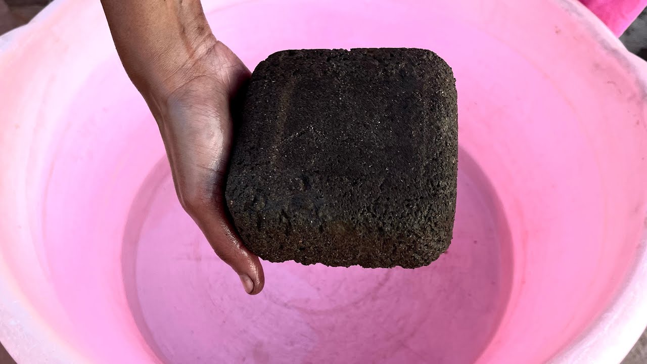 ASMR | New Cement Ashes Full Dipping Video