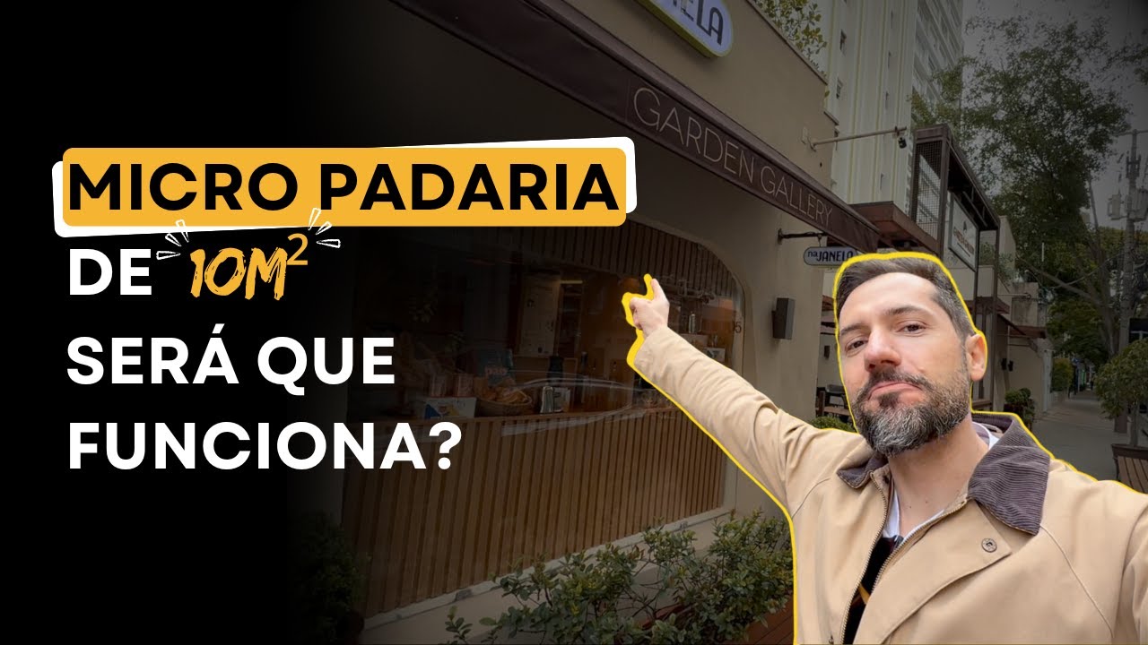 Como uma mini padaria funciona? Padaria na Janela