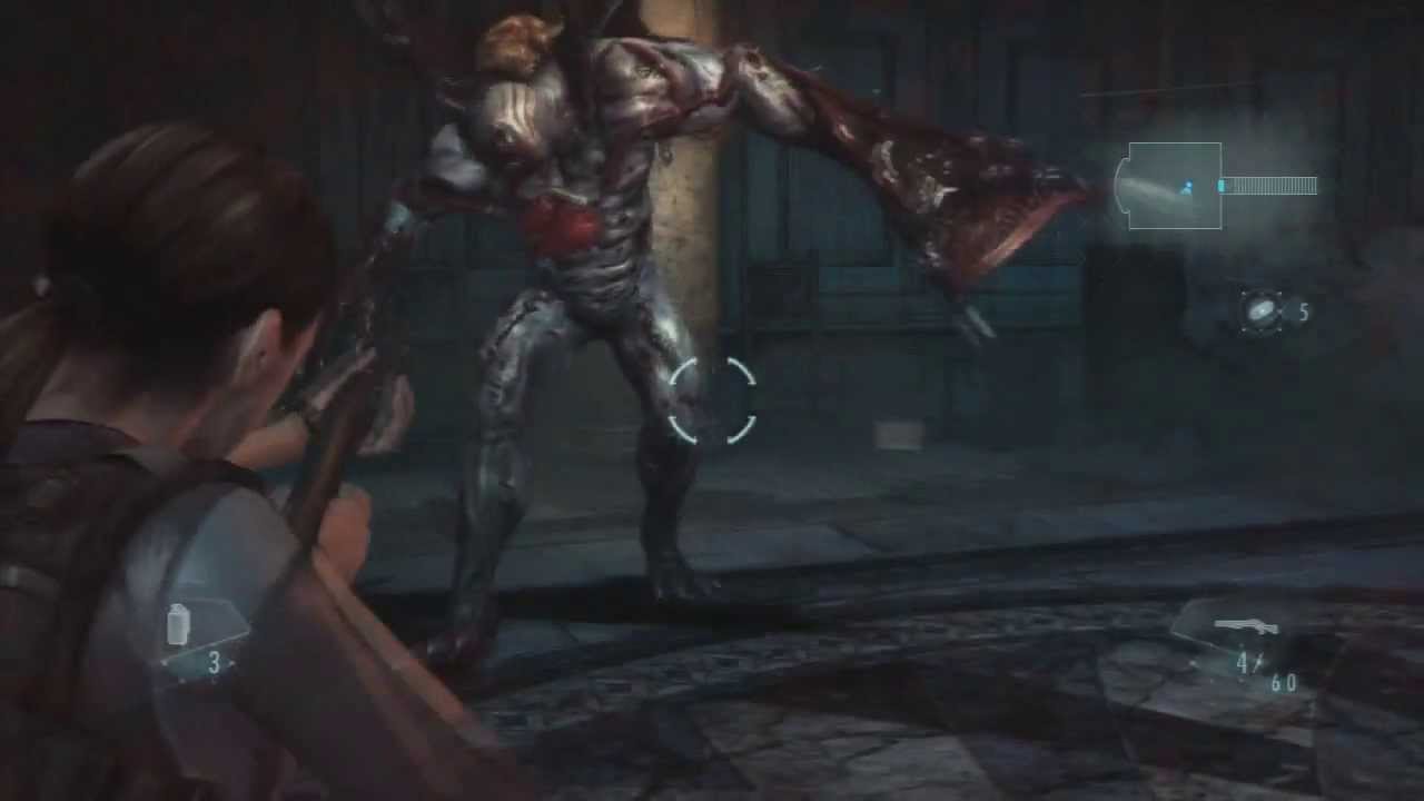 Resident evil:Revelations. Final boss (Norman) - infernal difficulty strategy
