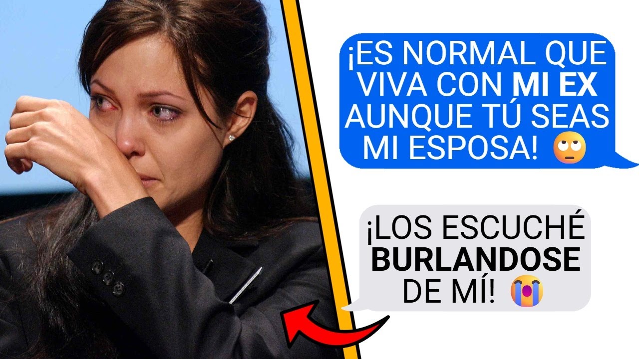 Mi ESPOSO VIVE con SU EX y se BURLAN de MÍ - HISTORIA de REDDIT