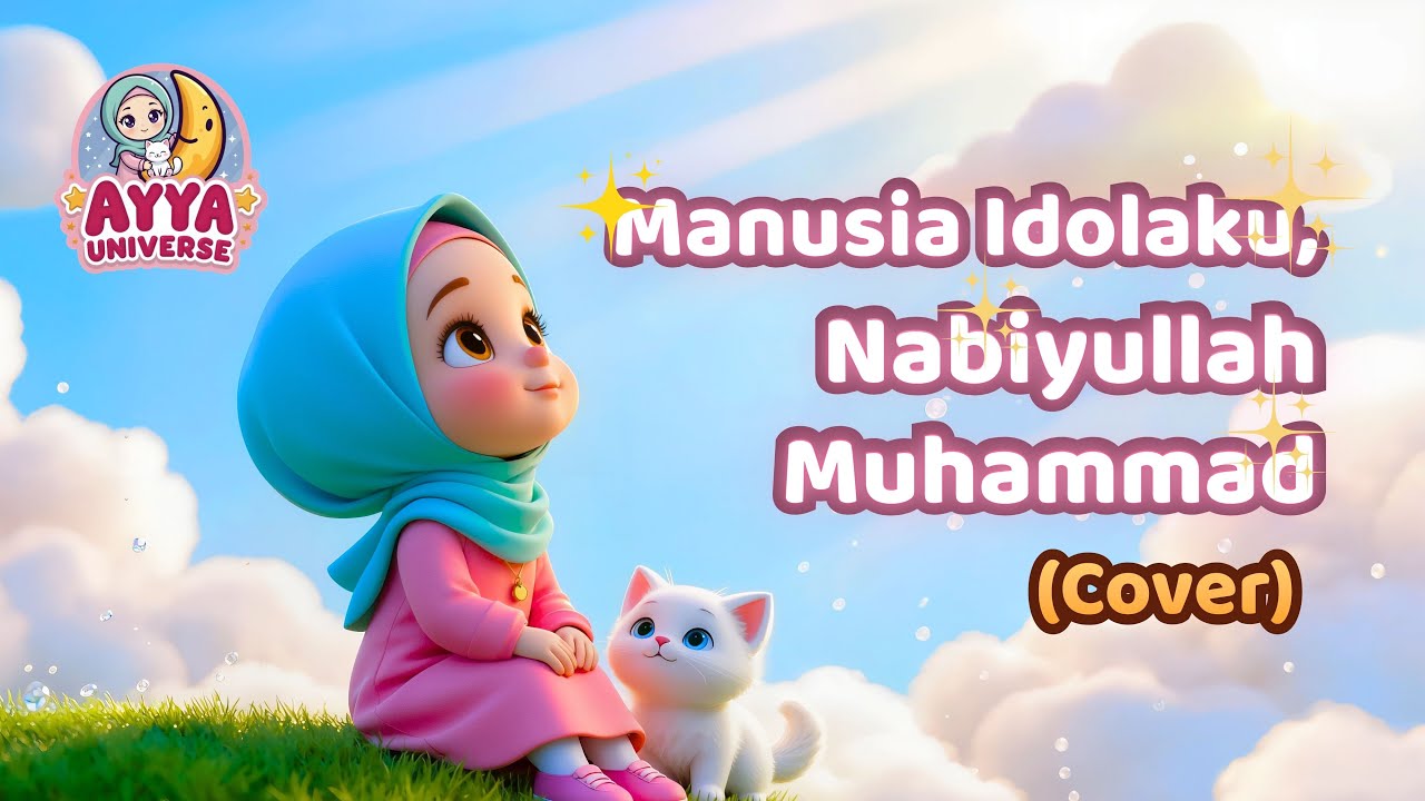 Manusia Idolaku, Nabiyullah Muhammad Cover by Ayya Universe | Lagu Anak Islami