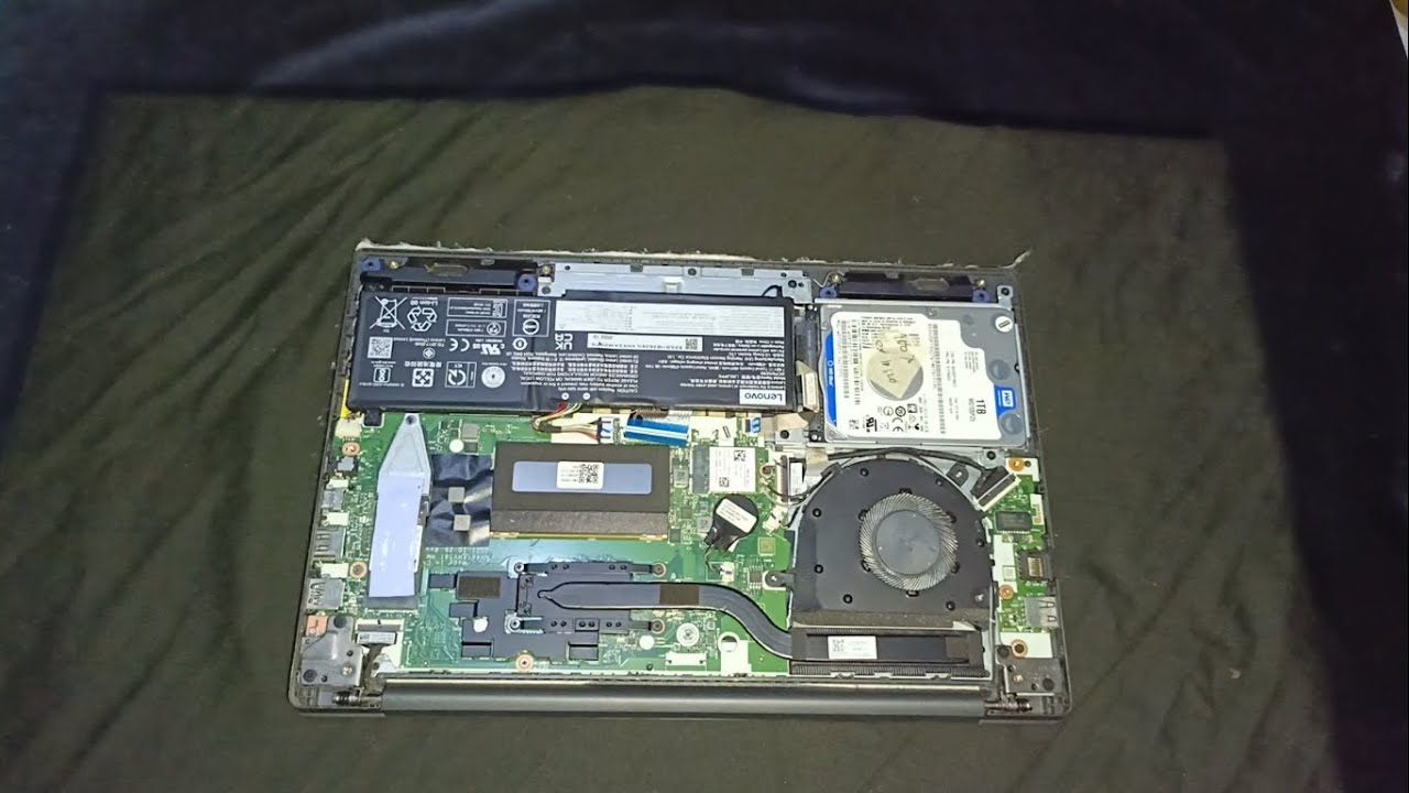 Changing Thermal Paste and Cleaning Fan | Lenovo V14 G2 ALC