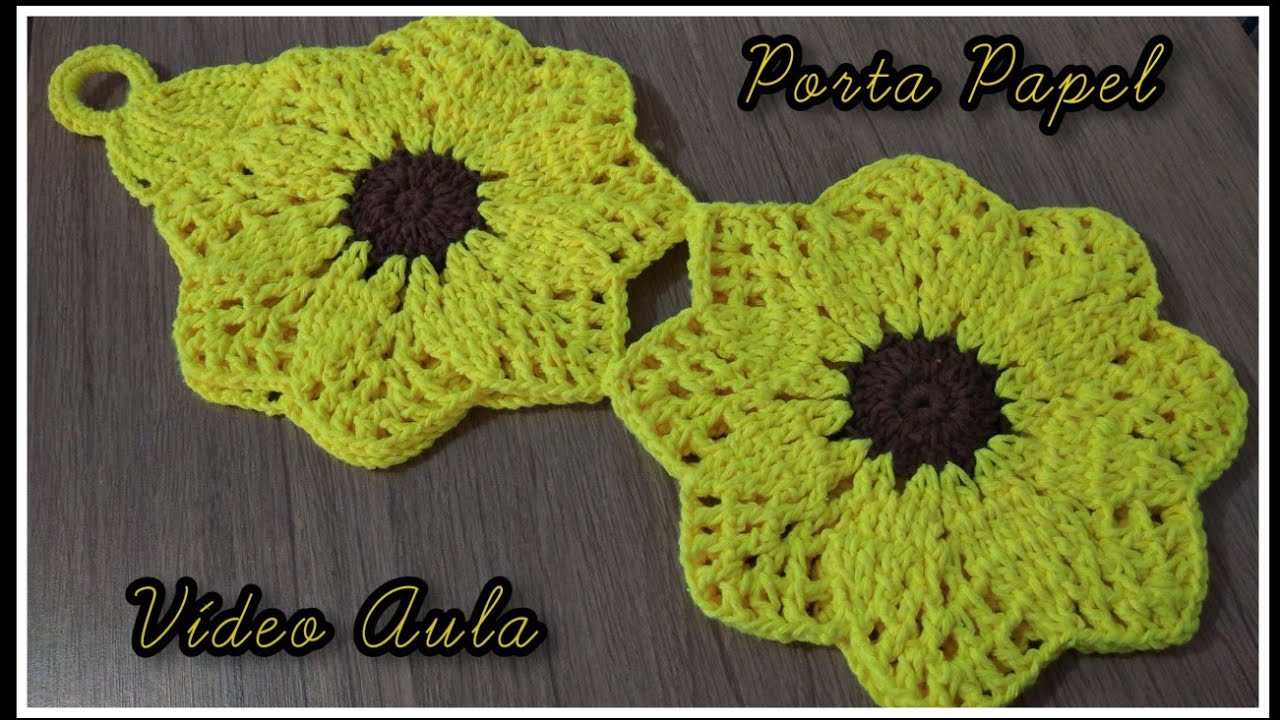 Porta Papel Higiênico Girassol🌻 Versão Canhoto_ Vídeo aula do Jogo Completo na descrição do vídeo