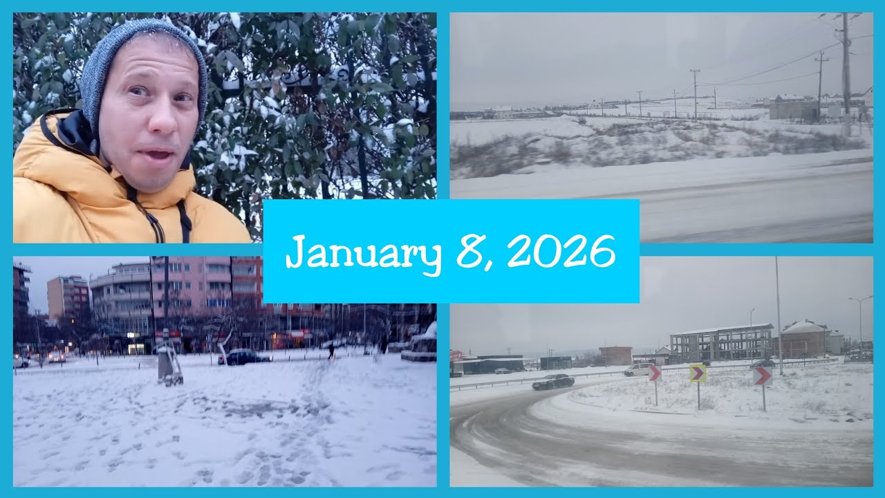 ❄️January 8, 2026 | Journey In On The Snow Storm /Winter Snow Storm Massimo Time-Lapse /Doctor's Ch.