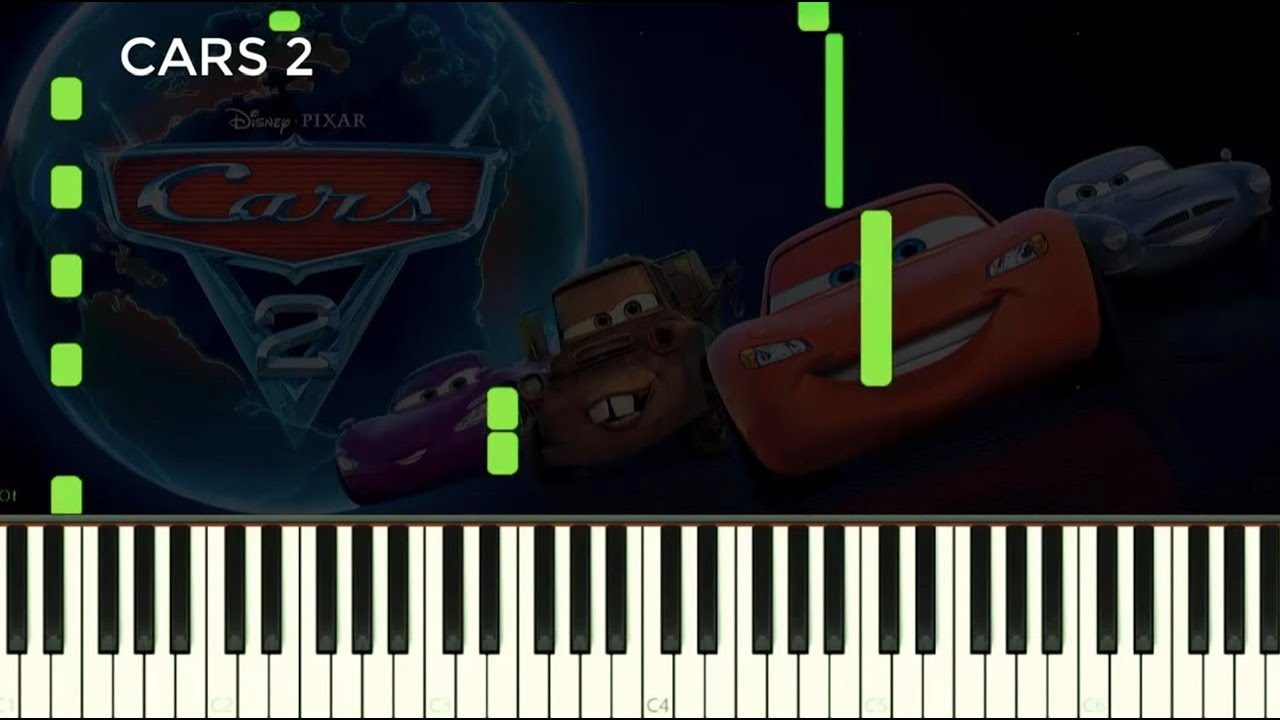 Cars 2 (🎡🎠 Theme 🎢🎟️ on 🎹 Piano 🎹)