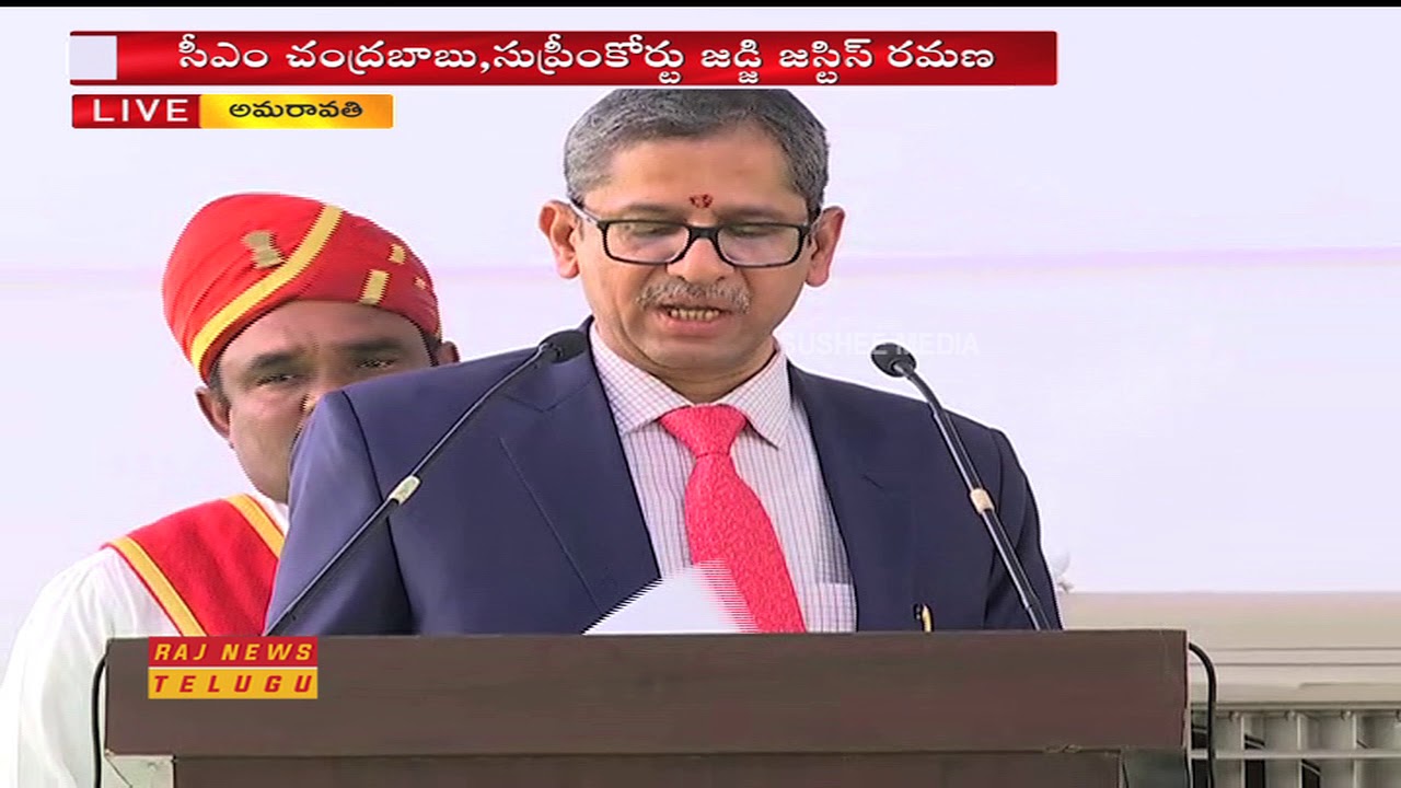 Live : CM Chandrababu Naidu Speaks to Media after AP High Court Inauguration || Amaravati