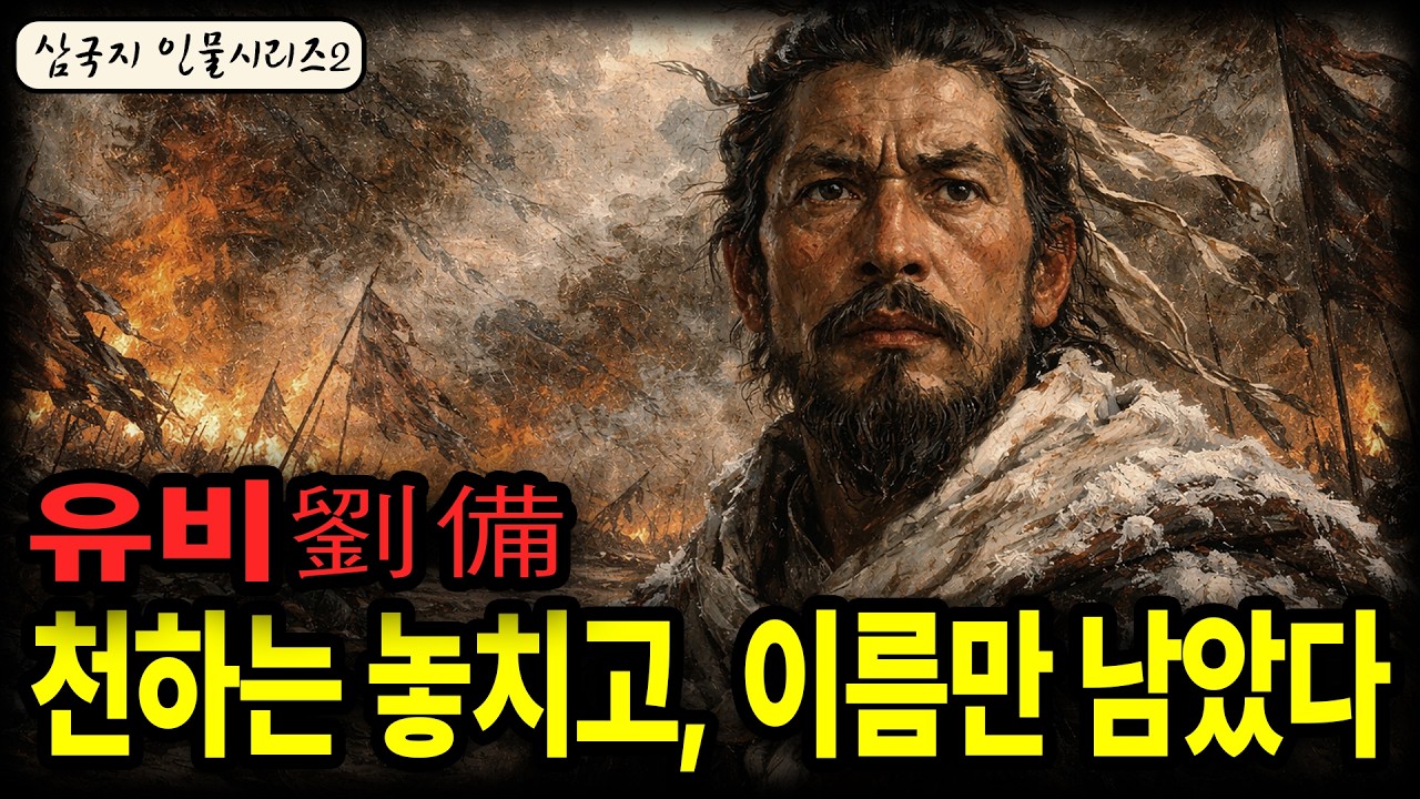 유비劉備, 천하는 놓치고 이름만 남다 | 인의를 택한 군주, 유비의 마지막 선택 | 삼국지 인물 시리즈 2