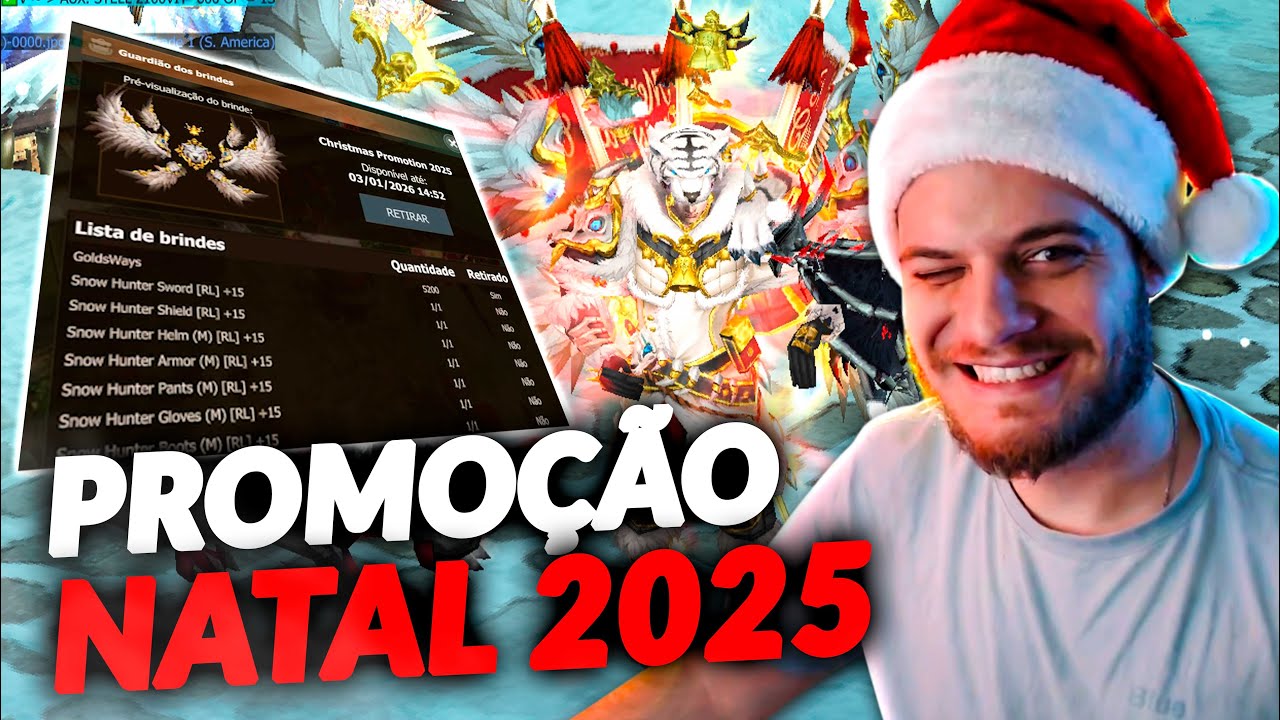 🎄🔥 PEGUEI A MELHOR PROMO DO NATAL 2025 NO MUAWAY!
