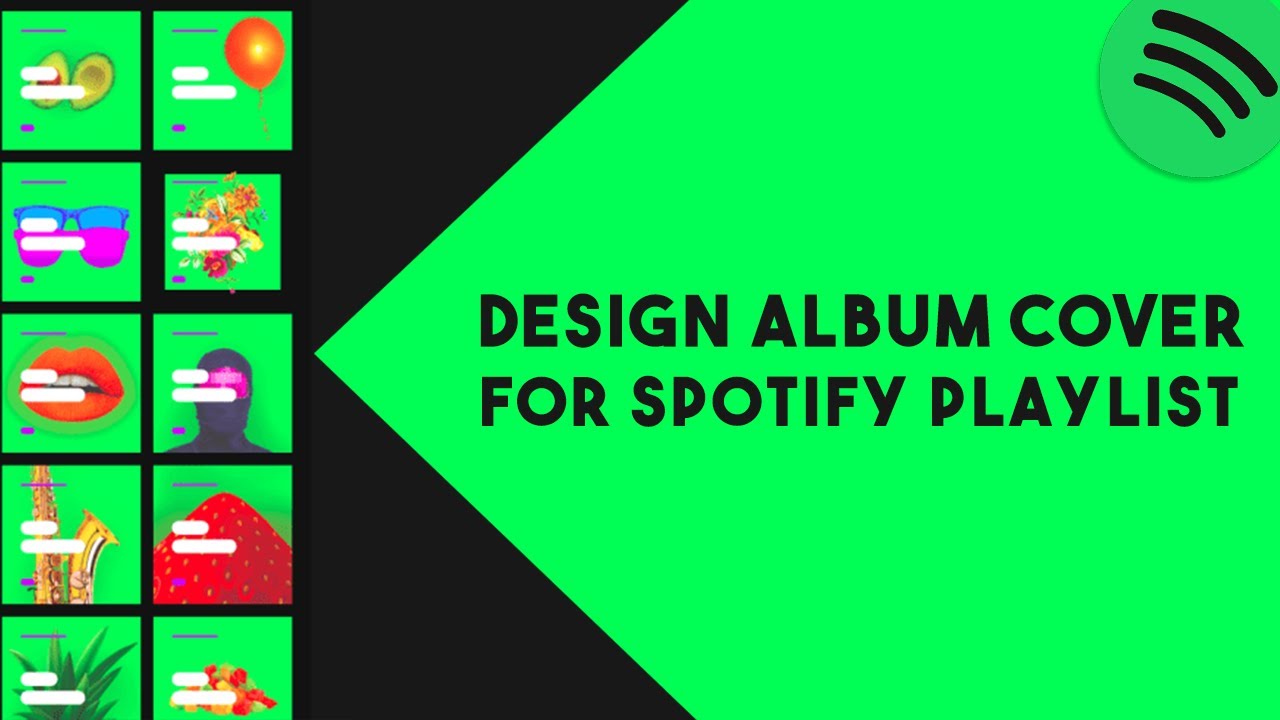 How To Design Album Cover for Spotify Playlist