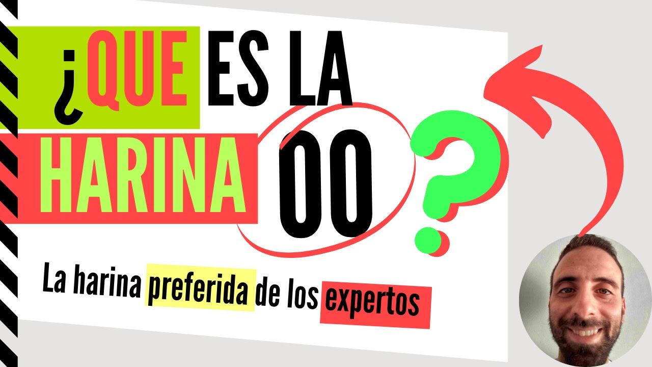 👉 Que es la HARINA 00? Y un HECHO que NADIE te HA CONTADO 😲